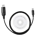 USB Programming Cable, Walkie Talkie Programming Cable for Yaesu Radio FT-7800R / FT-7900R / FT-8800R / FT-8900R / FT-7800 / FT-7900 / FT-8800