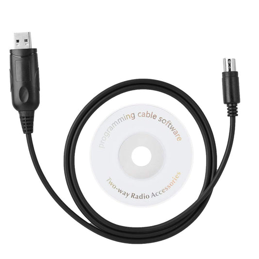 USB Programming Cable, Walkie Talkie Programming Cable for Yaesu Radio FT-7800R / FT-7900R / FT-8800R / FT-8900R / FT-7800 / FT-7900 / FT-8800