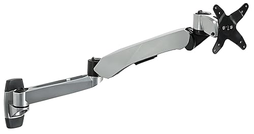 Mount-It! MI-35114S Height Adjustable, Articulating, Rotating, Tilting, and Swiveling 360 Degrees, Vesa 75mm and 100mm Compatible, Lcd, Plasma, Tv