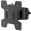 WALI Monitor Pole Mount for Universal Monitor Mounting System, Pole Mount Bracket Fits 1.375”Diameter Pole, Mounting Holes for 75 x 75mm and 100 x