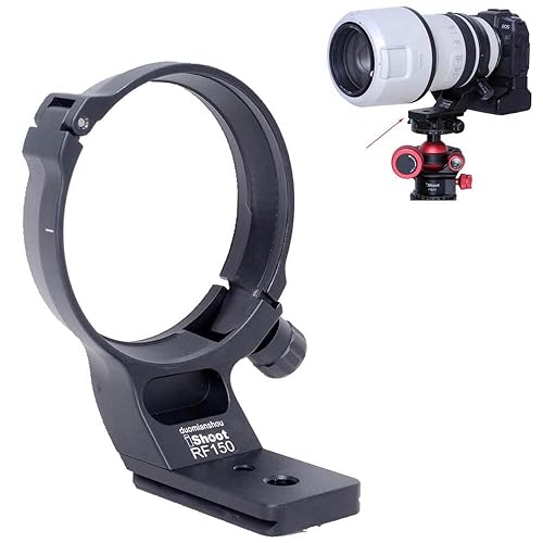 iShoot Tripod Mount Ring Lens Collar Compatible with Canon RF 100-500mm f/4.5-7.1L is USM, Lens Bracket Support Holder Bottom is Arca-Swiss Fit Camera