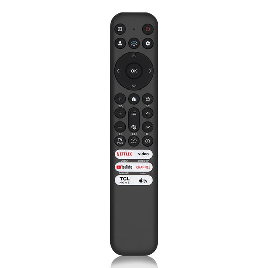 Replacement for TCL TV Remote Control, for TCL-Google/Roku-TV, Compatible with FHD HDR LED QLED 4K UHD Smart TV(No Voice)