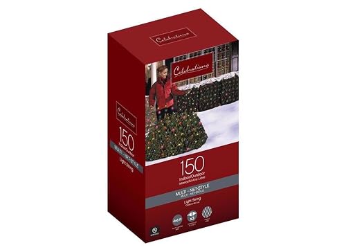 Celebration 150 Indoor/Outdoor Net-Style Lights, Multi-Color
