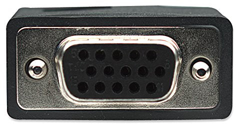 MANHATTAN SVGA Extension Cable HD 15 M - HD 15 (Female) 4.5 M (15 Ft.) Black 310345