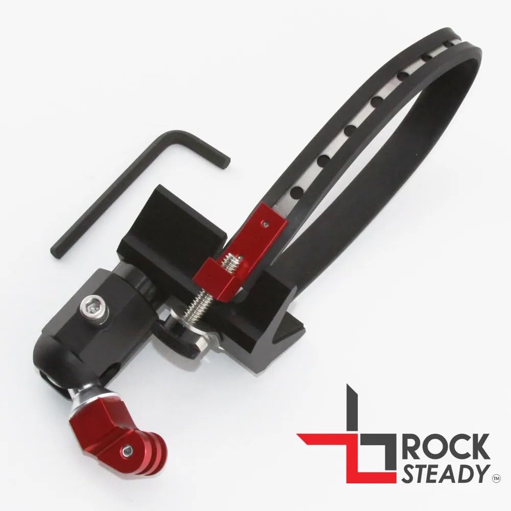 FLIGHTFLIX Rock Steady Strut Skid Pole 1" - 2.5" Exterior Airplane Camera Ball Mount Compatible with GoPro and Action Cameras - Car RV Truck Boat