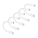 5 Pack USB C to 3.5mm Headphone Jack Adapter Type C Audio Aux Cable Dongle Compatible with iPhone 16/15/15 Plus/15 Pro/15 Pro Max/iPad/Pixel, Samsung