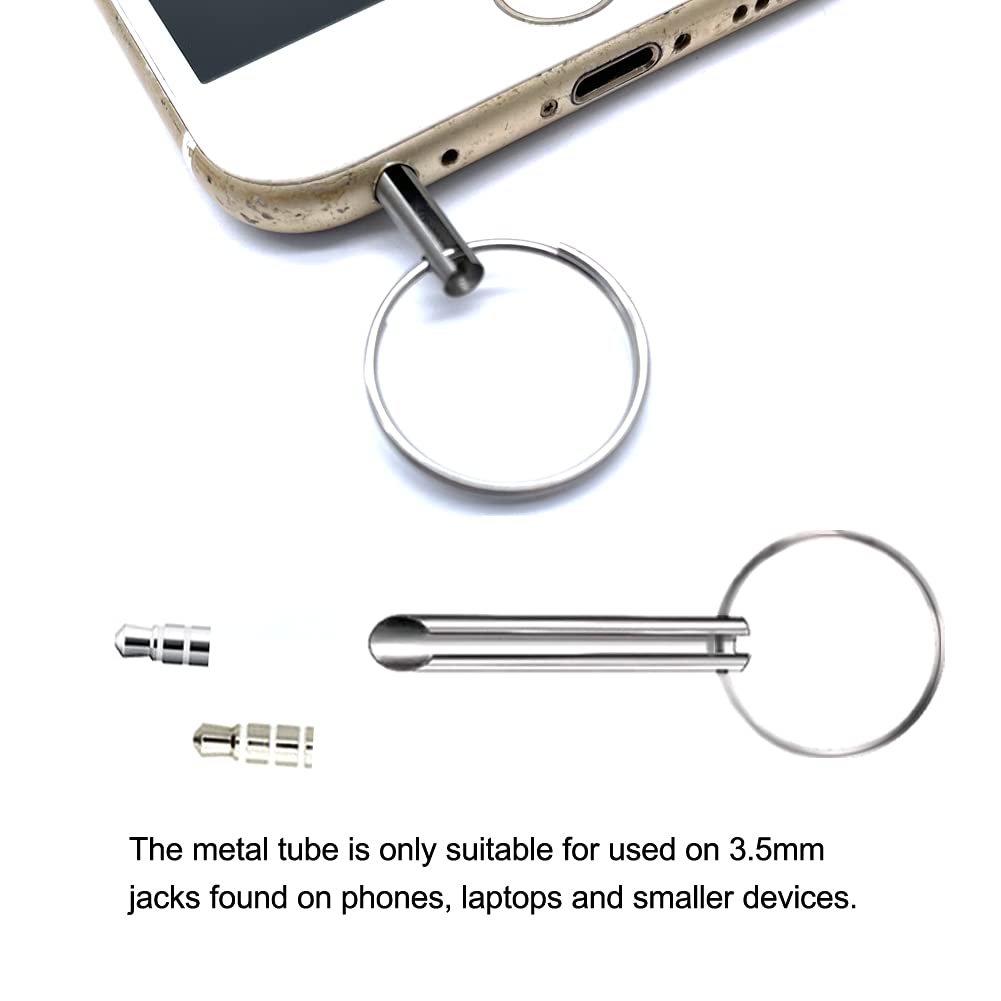 kenddeel Headphone Plug Extraction Tool- Remove Broken Headphone Plug from Headphone Jack of Mobile Devices