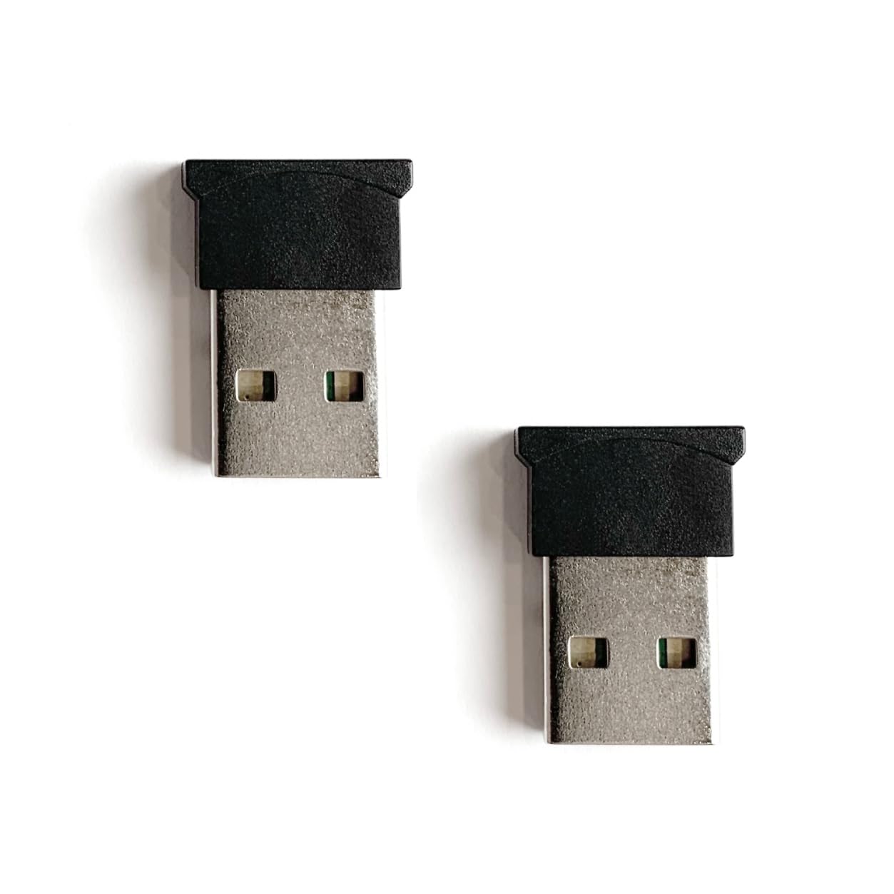 Blue Charm Beacons - Bluetooth BLE iBeacon (BC-U1-USB MultiBeacon) - USB Powered - Long Range BLE 5.0 (Two Pack)