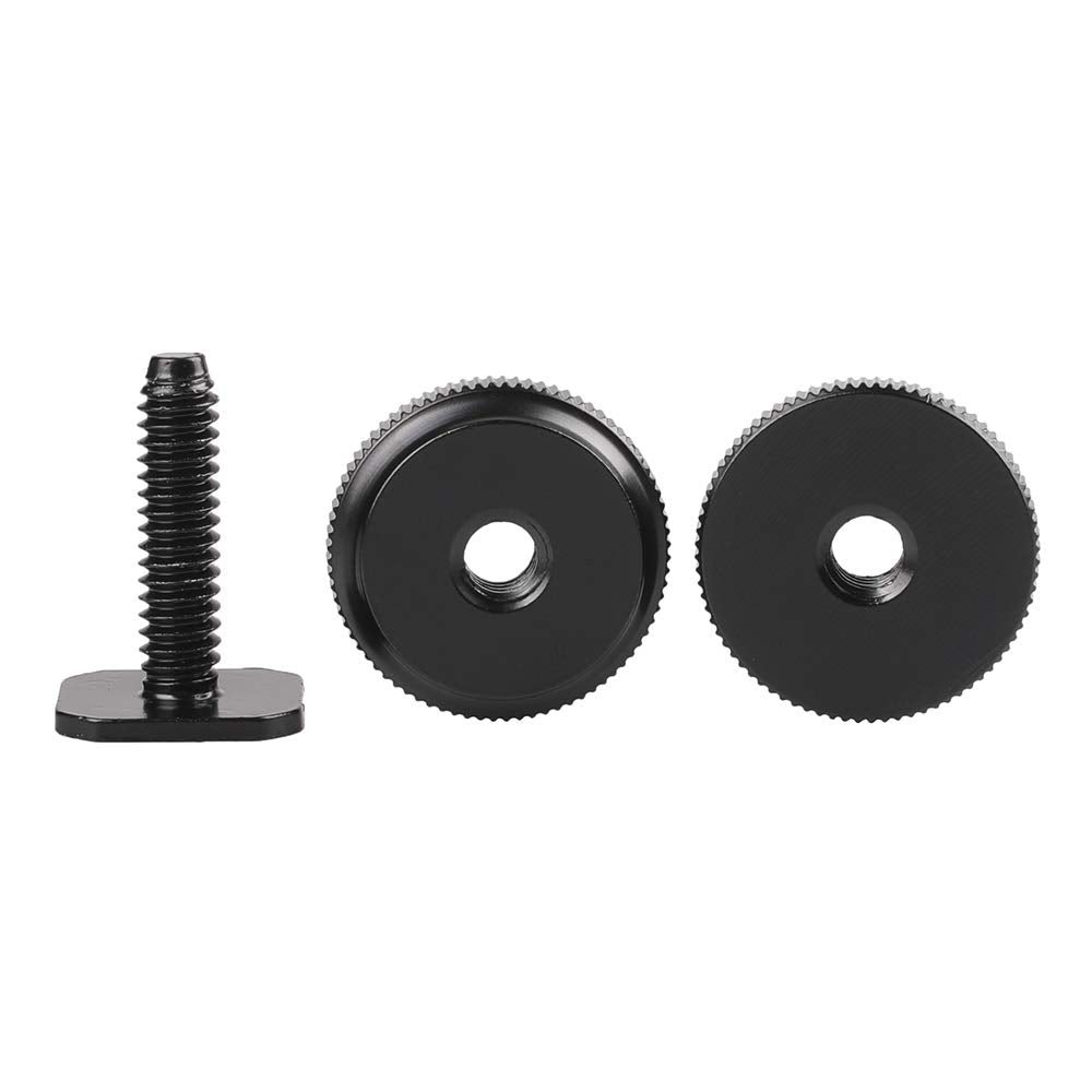 Camera Tripod Adapter Mount Kit 1/4 to 1/4 Screws, 1/4 to 3/8 Converter Thread Screw, Hot Shoe Male or Female Screw Set for Tripod Monopod Flash Plate