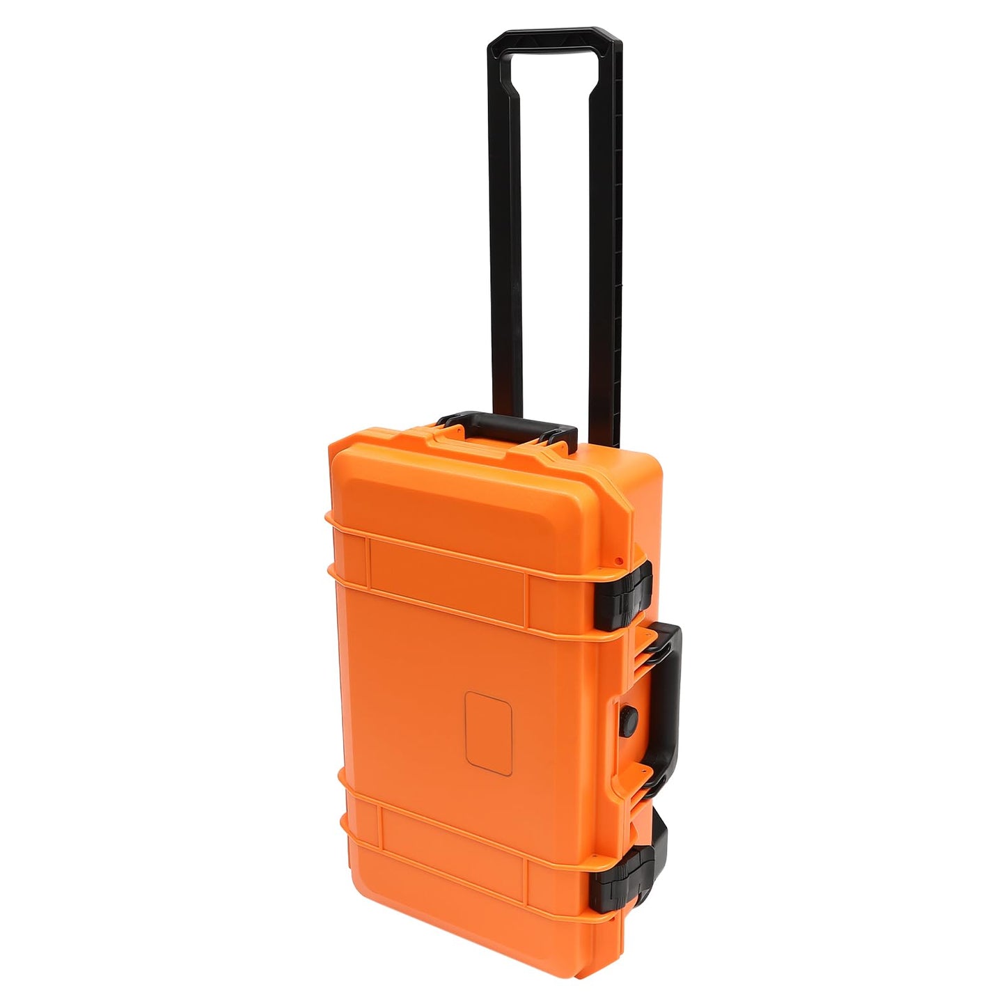 CRYBY 22" Protective Camera Case, Protective Roller Camera Dry Storage Box Hard Camera Case with Foam, All Weather IP67 Waterproof Transport Roller