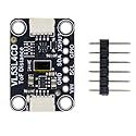 DONGKER VL53L4CD ToF Range Sensor Module,DC 2.7V-5V Ranging Sensor Module 0 to 1300 Millimeters Full Field of View (FoV)