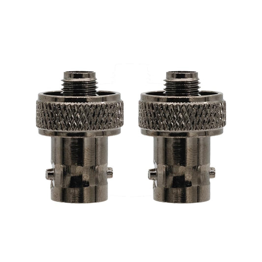 YiNiTone 2pcs SMA Female to BNC Female Connector Low Loss for Baofeng UV-5R BF-888S Quansheng UV-K6 UV-5RPlus Ham Radio Convert Adapter Walkie Talkie