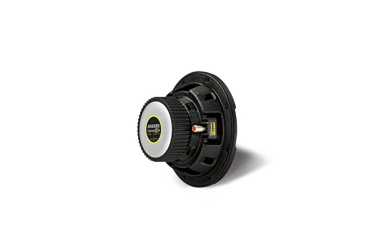 KICKER CWCS84 CompC 8" Subwoofer Single Voice Coil 4-Ohm