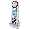 Clarity XLC3.6+HS Cordless Extension Handset with Caller ID, White