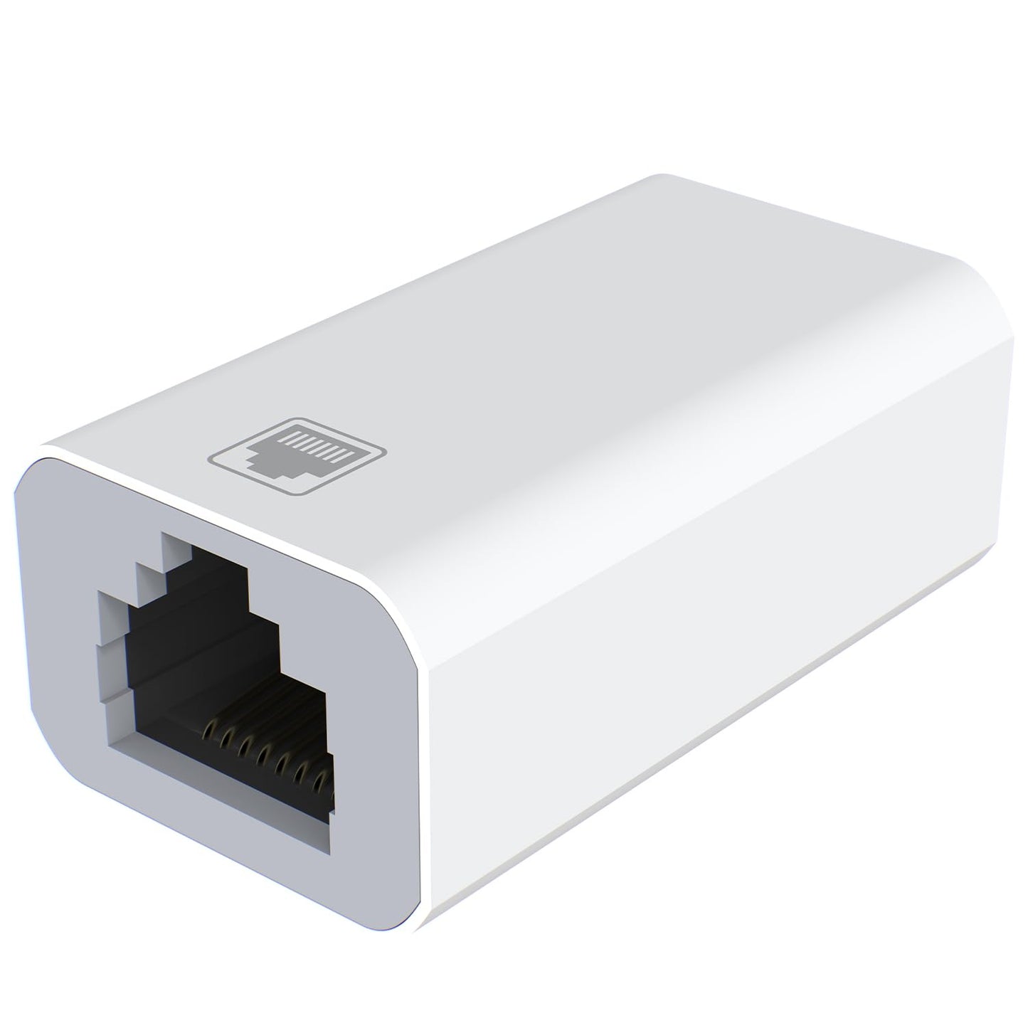 Magiclifee USB C to RJ45 Ethernet Adapter, Gigabit 100Mbps Network LAN Converter, USB-C Female to RJ45 Female Wired Ethernet Hub for Laptop PC Tablet