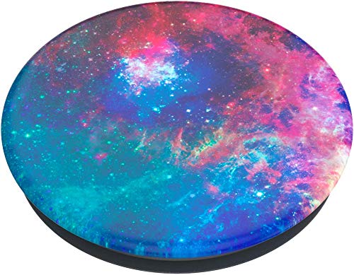 PopSockets: PopGrip Basic - Expanding Stand and Grip for Smartphones and Tablets [Top Not Swappable] - Nebula Ocean