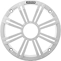 KICKER 45BKMG6W 6-1/2" Marine Speaker Grille (White) Compatible ONLY 6-1/2" KM, KMFC, KMTC and KMTDC Series Marine Speakers - Price per Single Unit, 1