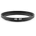 uxcell 46mm-52mm 46-52mm Aluminum Step Up Adapter Ring for Digital SLR Camera