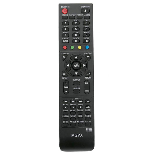 New NB887UD NB887 Remote for Magnavox DVD VCR MDR161V RZV427MG9 ZV427MG9
