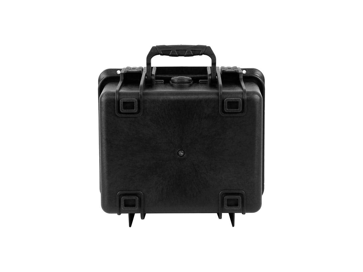Monoprice Weatherproof/Shockproof Hard Case - Black Ip67 Level Dust and Water Protection Up to 1 Meter Depth with Customizable Foam, 10" x 9" x 7"