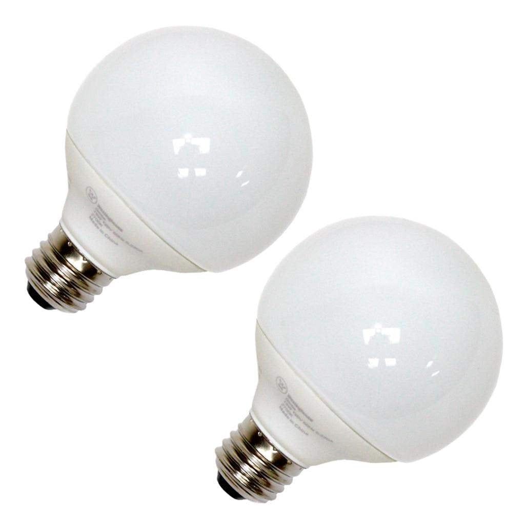 Westinghouse 38002 - 15GLOBE/27/2PK Globe Screw Base Compact Fluorescent Light Bulb