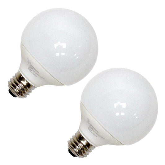 Westinghouse 38002 - 15GLOBE/27/2PK Globe Screw Base Compact Fluorescent Light Bulb