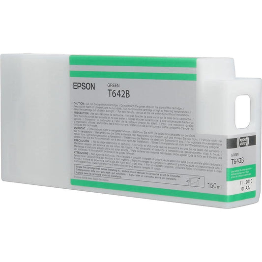 Epson Green Ultra Chrome HDR Ink Cartridge, 150 ml (T642B00)