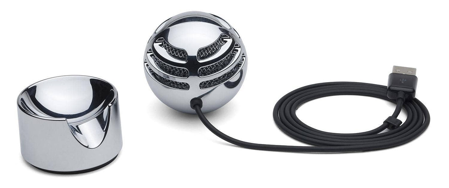 Samson Meteorite Ultra-Portable USB Condenser Microphone for Laptop - Plug & Play Mic for Zoom, Skype, YouTube & Working from Home - Magnetic Base &