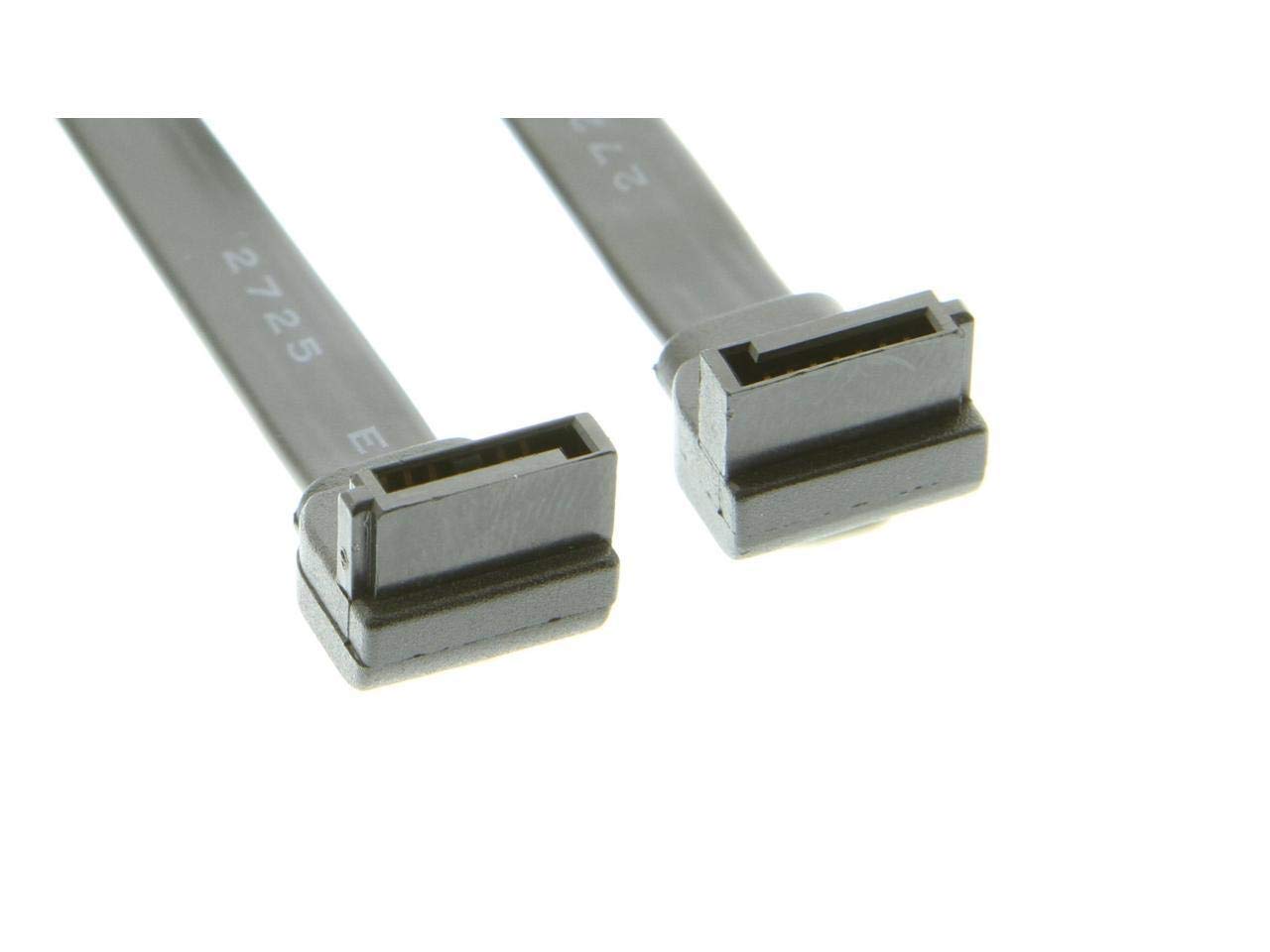 SATAGear 14inch SATA Device Cable Right to Left Angle
