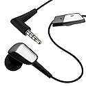 Wired Earphone Mono Headset for Galaxy A01 A10e A11 A21 A20 A50 A51 A71 - Handsfree Mic 3.5mm Headphone Single Earbud Compatible with Samsung Galaxy…