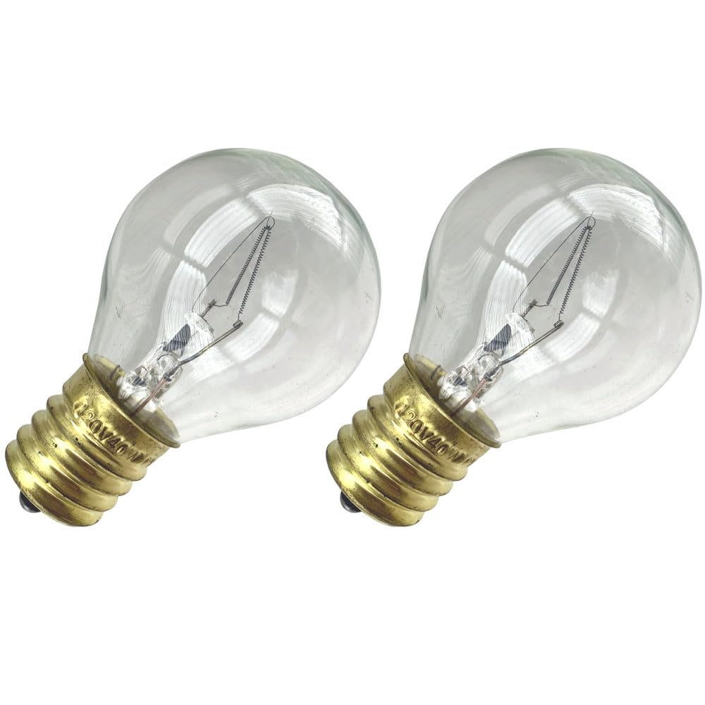 Industrial Performance The Replacement for Appliance Bulb, 40S11/IN/MW, 40 Watt, Specialty Clear Appliance Light Bulb (2 Pack)