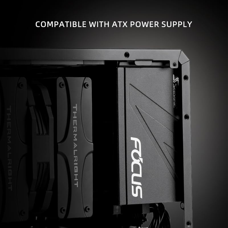 Mechanic Master Cool Cube Series C25Plus Mini-ITX Case/Alumium/Steel/GPU Length Within 269mm, ATX14cm/SFX/L PSU Computer Case