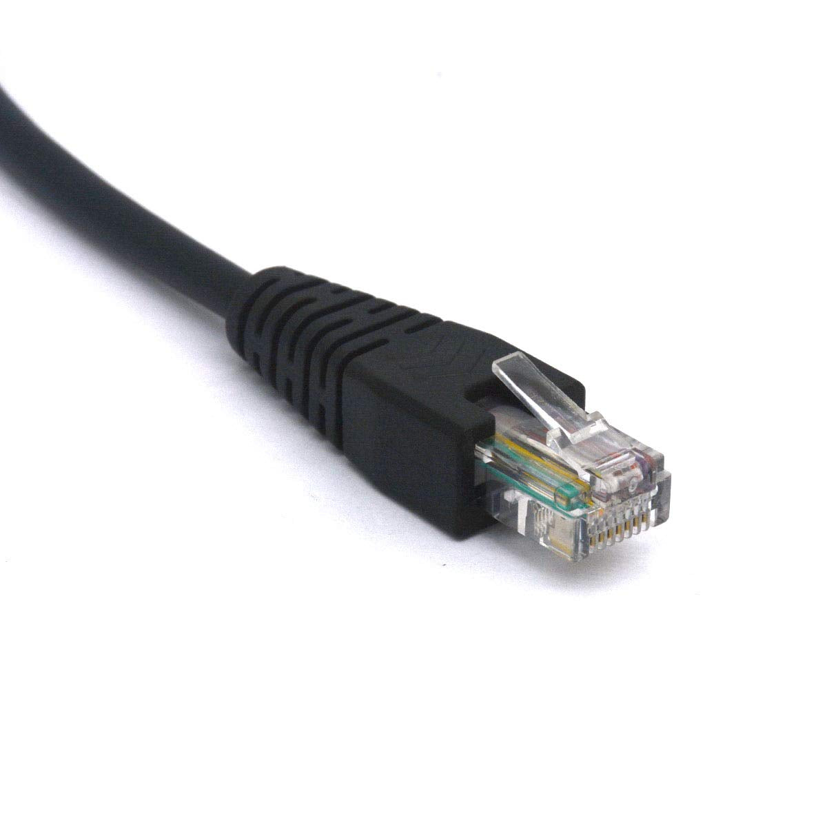 GLHONG RJ45 Screw Terminal, Ethernet RJ45 Male Plug to 8 Pin Screw Terminal Block Adapter Extension Cord Connector for Cat7 6 5 CCTV AV DVR UTP