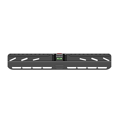 SANUS No Stud TV Wall Mount - Low Profile 22 to 55 inch TV Wall Mount with Easy DIY Install - Includes Built-in Safety Latch, All Hardware & Lateral
