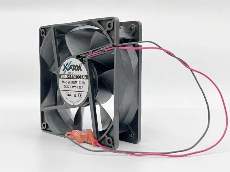 RDM1238B 12038 12V 0.40A 12CM Dual Ball Cooling Fan RDM1238B