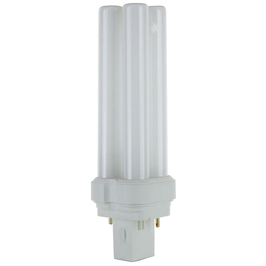 Sunlite 05750 FDL22 Fluorescent Quad Tube Plug-in Bulb, 22 Watt, 10,000 Hour Life Span, GX32D-2 Base, 1050 Lumens, for Fluorescent Ceiling Fixtures