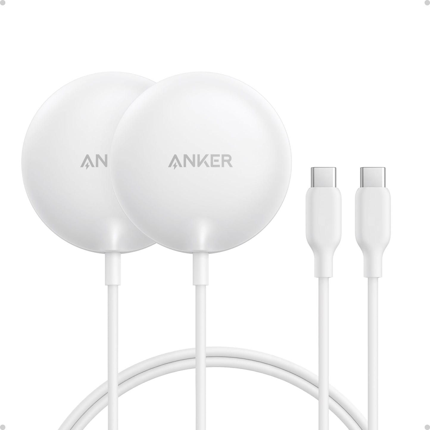 Anker Zolo MagSafe-Compatible Wireless Charger with Qi2 15W Fast Charging