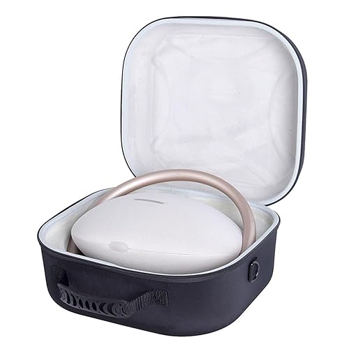Storage Bag Portable Carrying Case for Harman Kardon Onyx Studio 8/7 Speaker, EVA Hard Protective Box Speaker Case with Shoulder Strap (Black)