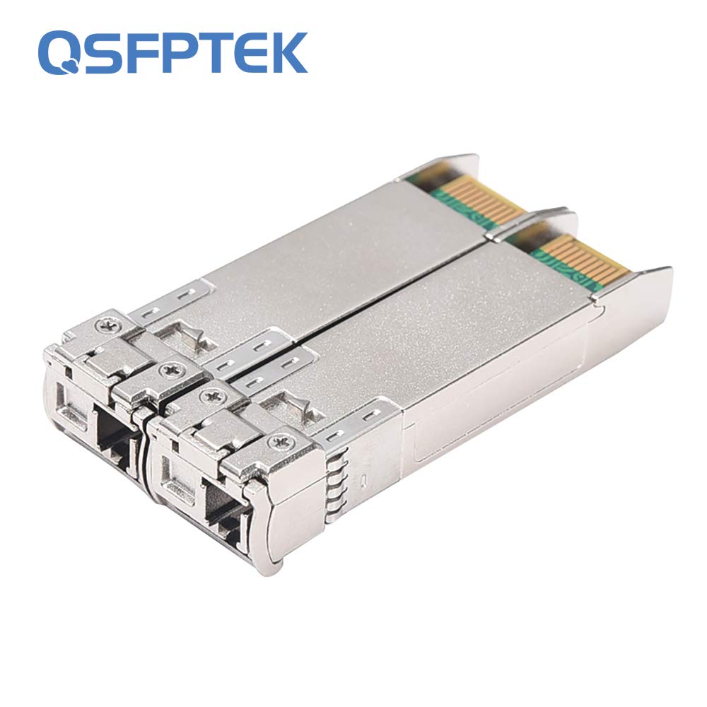 1 Pair 10G SFP+ Bidi Transceivers, SFP Single Mode LC 10g Module, 10Gb Bi-Directional Mini gbic for Cisco SFP-10G-BXD-I (1330nm-TX/1270nm-RX)