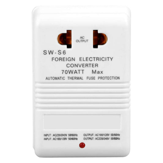 Voltage Converter 70W 110V/120V to 220V/240V Step-Up&Down Voltage Converter Transformer for Travel