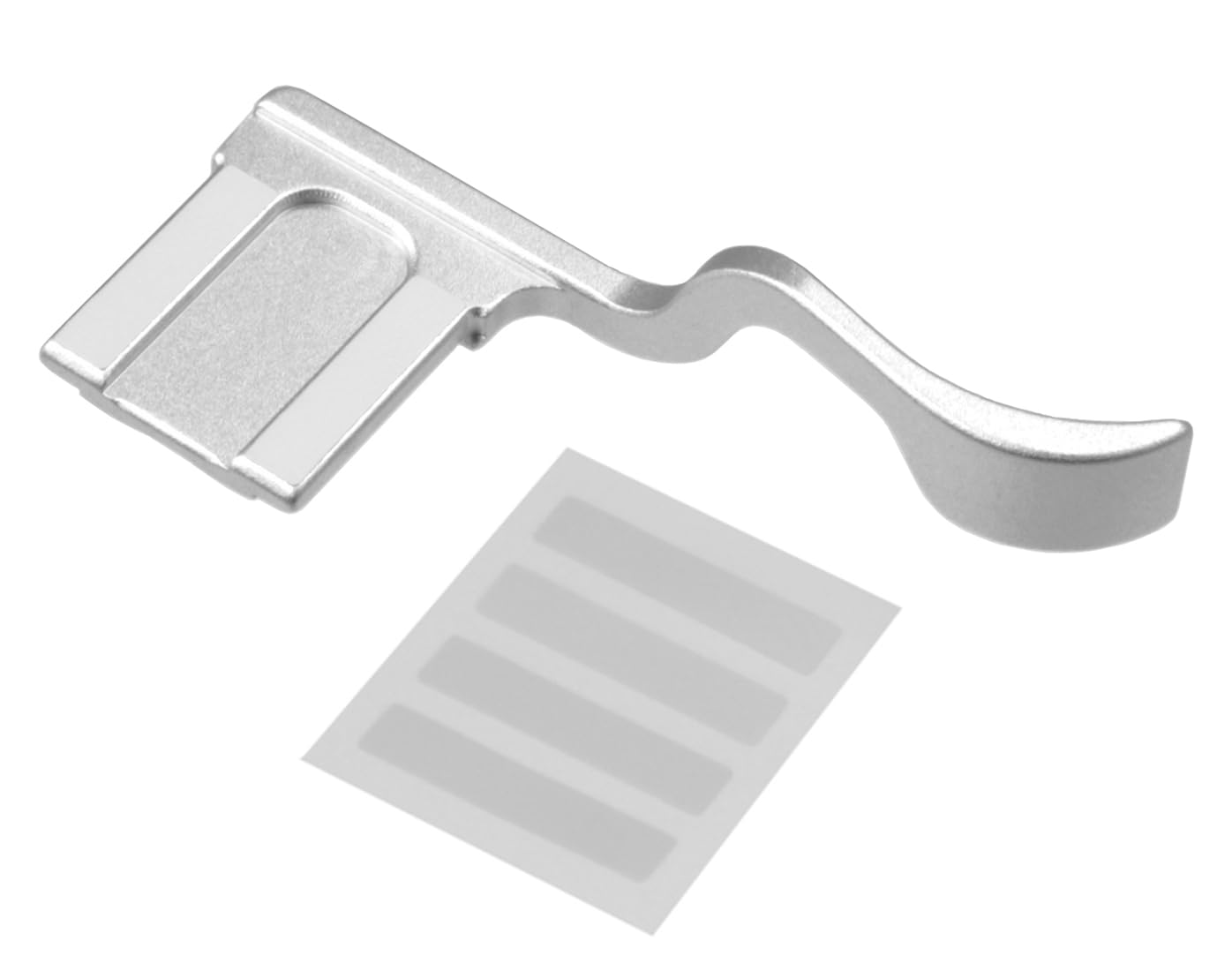 HITHUT Metal Hot Shoe Thumb Grip for Fujifilm X-T10 X-T20 X-T30 X-T30II Camera Accessories Silver
