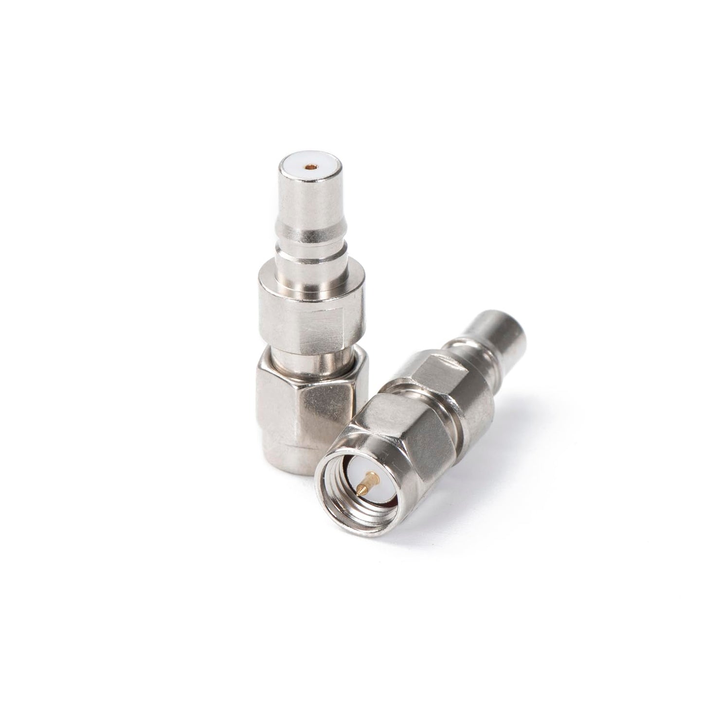 supmory SMA to QMA Adapter SMA Male to QMA Female Adapter Coaxial Connectors 1pcs