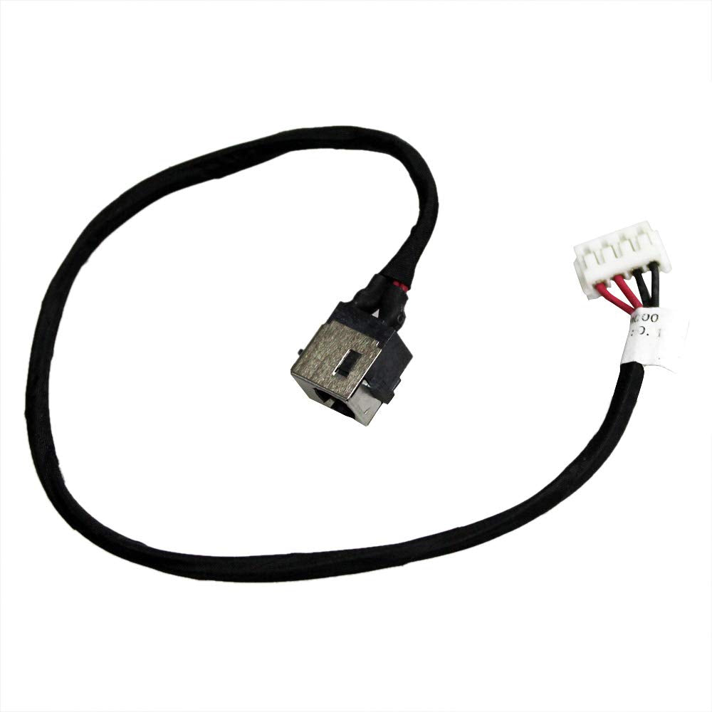 GinTai DC Power Jack with Cable Socket Plug Connector Port Replacement for Toshiba Satellite P55-A5200 P55-A5312 S55-A5275, 5pcs