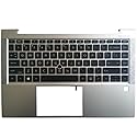 New Backlit US Keyboard for HP EliteBook 840 G8 745 845 G7 6070B1847701 M36312-001 M36312-B31 with Palmrest Upper Cover Case