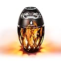 Outdoor Bluetooth Speaker with Flame Atmosphere, Electronics Gifts for Men, Women, Cool Gadgets for Porch Garden Parties, BT5.0, 5W Stereo Sound