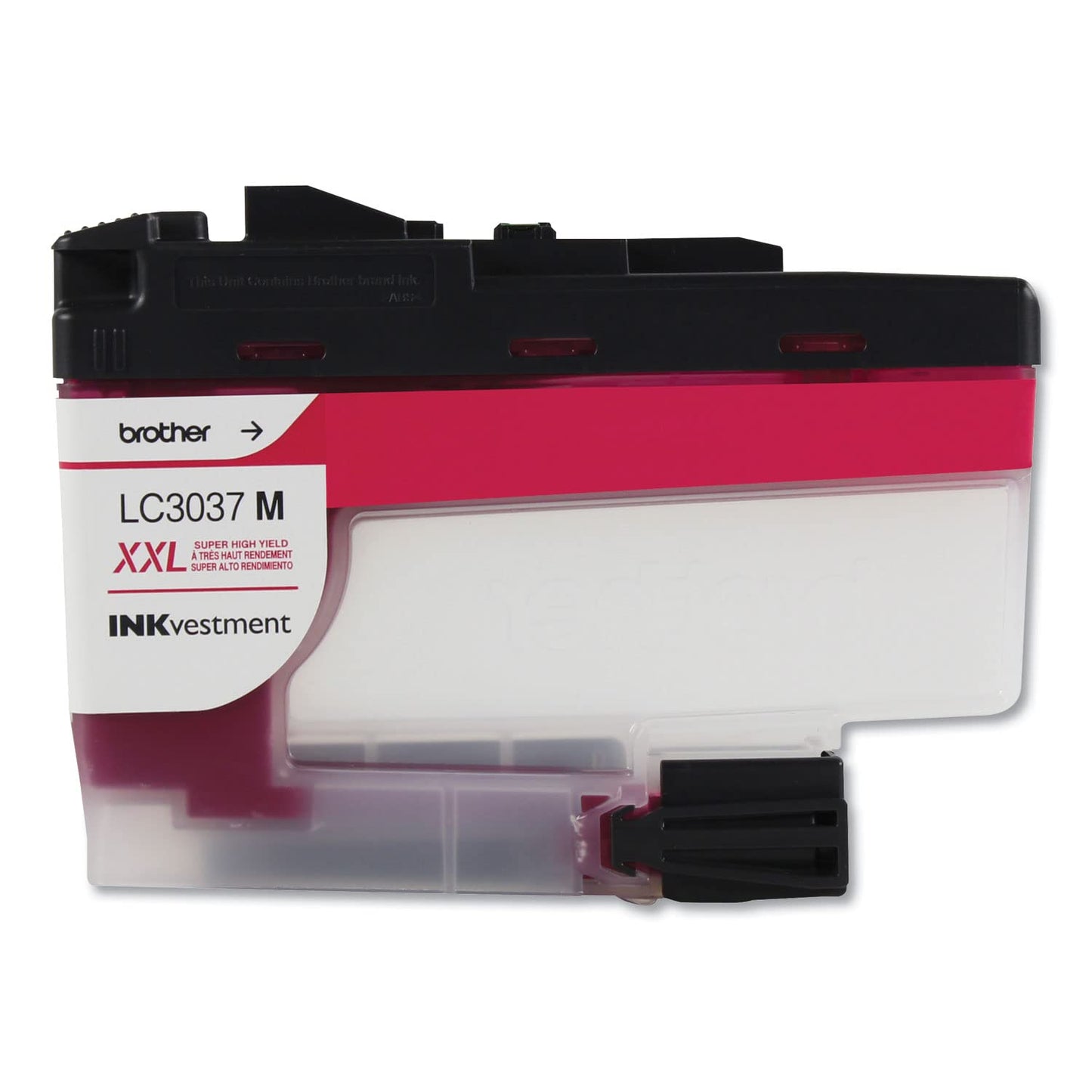 Brother Genuine LC3037M, Single Pack Super High-Yield Magenta INKvestment Tank Ink Cartridge, Page Yield Up to 1,500 Pages, LC3037, Amazon Dash