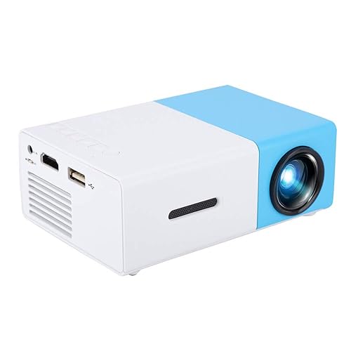 Mini Projector, 1080P Full HD LED Video Projector, Hologram Projector, Indoor/Outdoor Portable Projector, Ideal for Home/Camping/Travel/Party