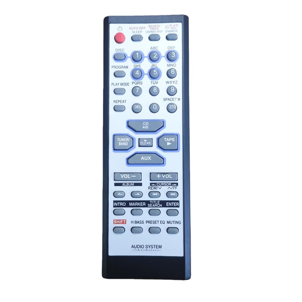 kaedent Replace New Remote Control for Panasonic SA-AK22 SA-AK33 SA-AK44 SA-AK12 SC-AK22 SA-AK320 SA-AK323 SA-PM19EG-S SC-AK33 SA-AK110 SC-AK110P
