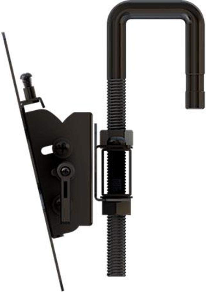 Crimson P37H Pivoting Arm with Hook Mount Attachment for 13" to 46" Flat Panel Screens, Black, 80lb Weight Capacity, 200x200mm Max Mounting Pattern