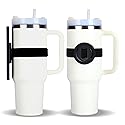 Solememory Magnetic Phone Strap for Bottles Stanley Cups, Magnetic Phone Holder with 2pcs Adjustable Straps for Phone Using in Gym, Shopping Cart